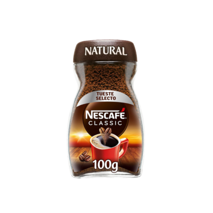CAFÉ NATURAL CLÁSICO «NESCAFE» 100g