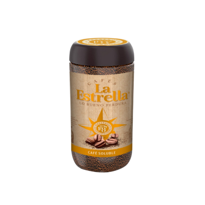 CAFÉ SOLUBLE NATURAL "ESTRELLA" 190g