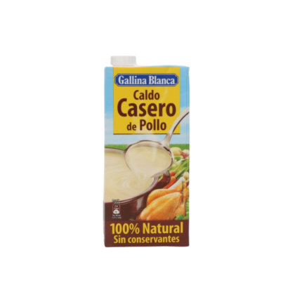 CALDO DE POLLO "GALLINA BLANCA" 1L
